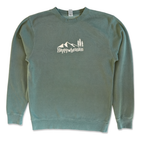 Nature heals Crewneck - Alpine green