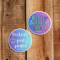 Optimism stickers - 2 pack