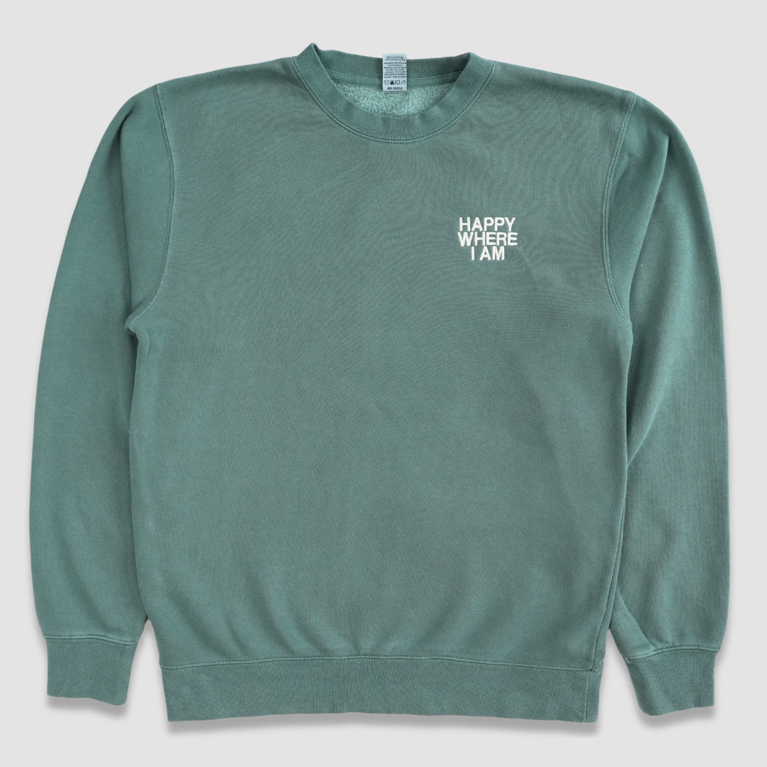 Classic Midweight Crewneck-Alpine