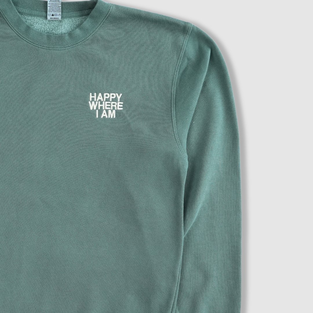 Classic Midweight Crewneck-Alpine