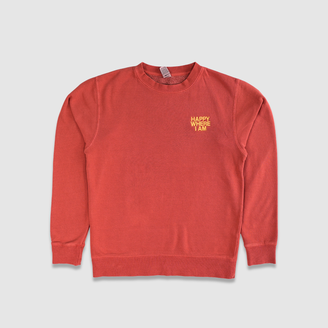 Classic Retro Midweight Crewneck-Amber