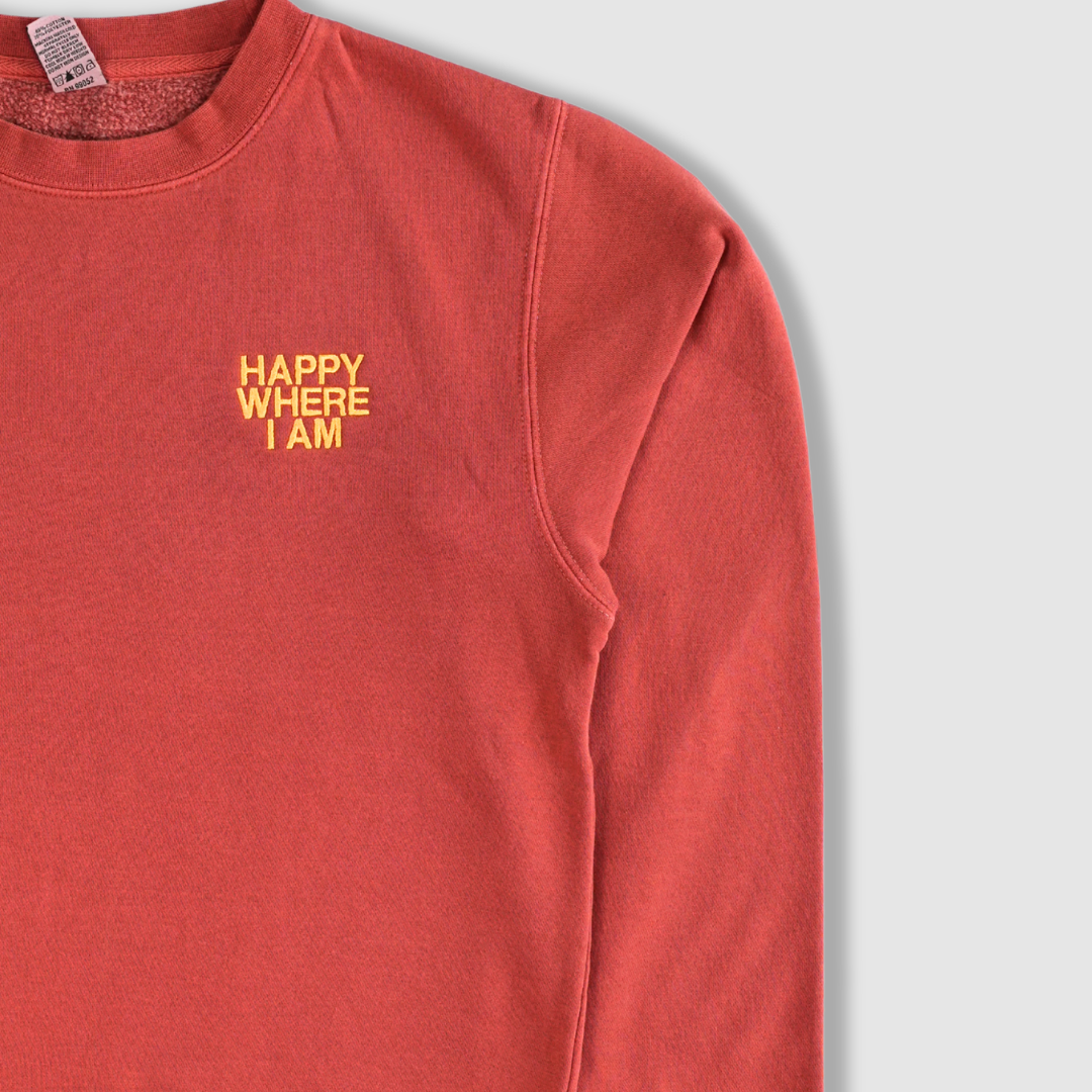 Classic Retro Midweight Crewneck-Amber