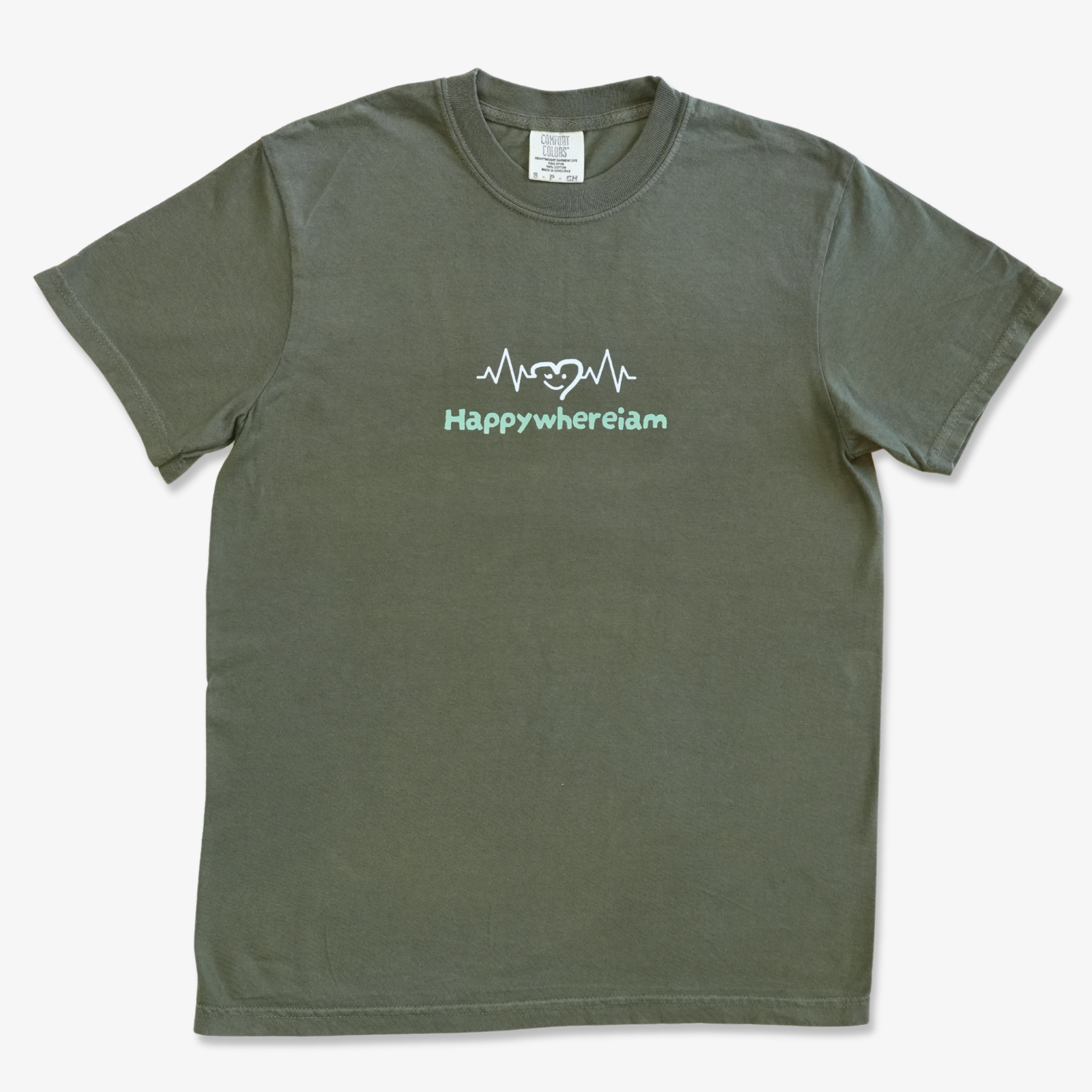 Mental health is health T-shirt - Moss Green