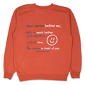 Dear person behind me Crewneck - Amber