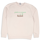 Growth is a process Crewneck - Ivory