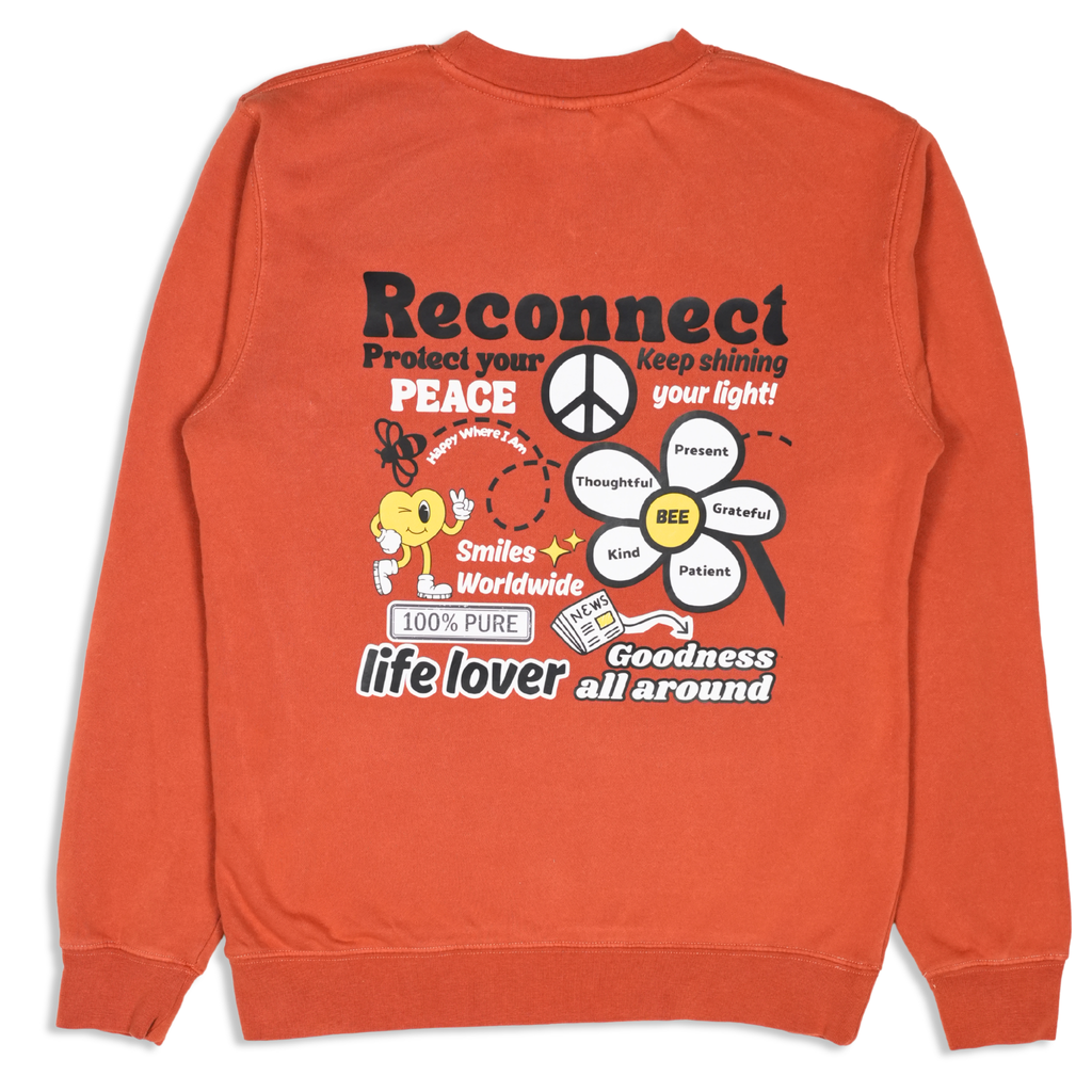 Reconnect Crewneck - Amber