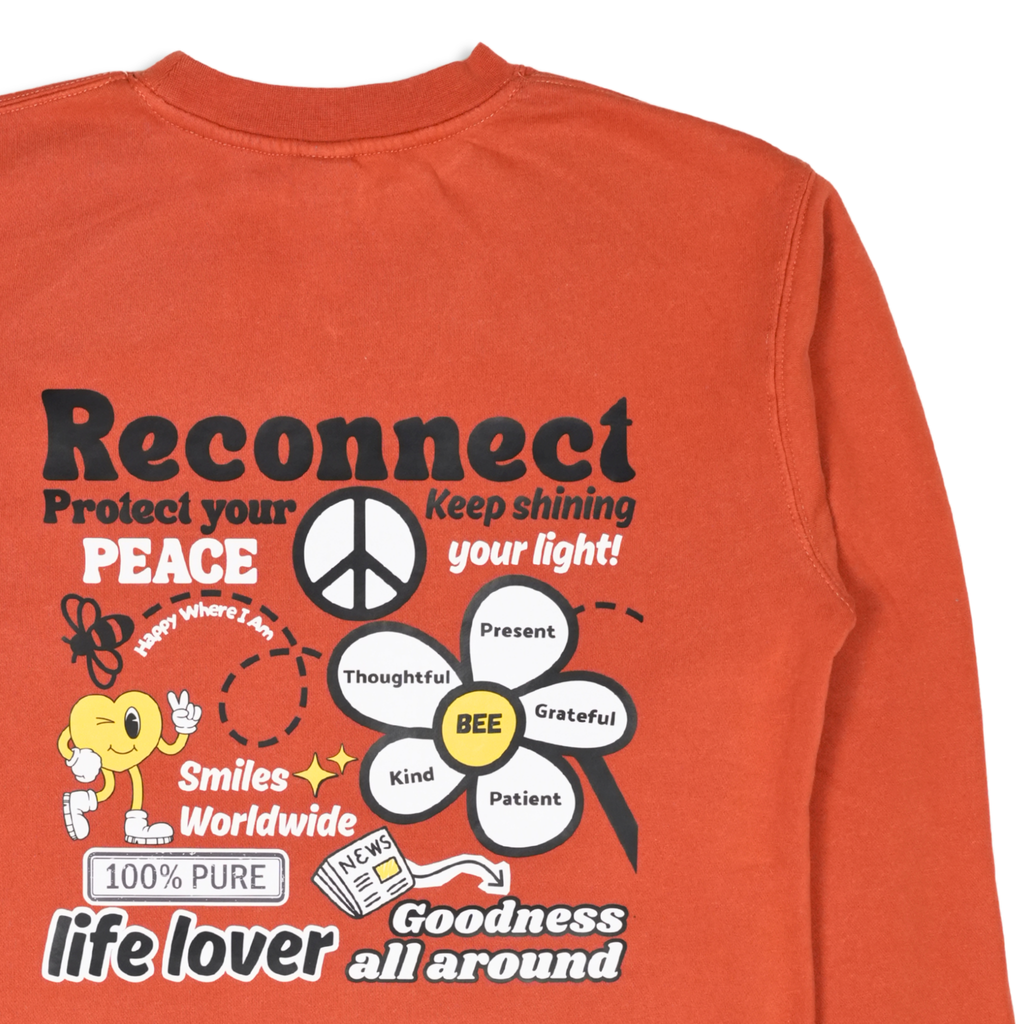 Reconnect Crewneck - Amber