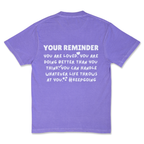 Your reminder T-shirt - Violet