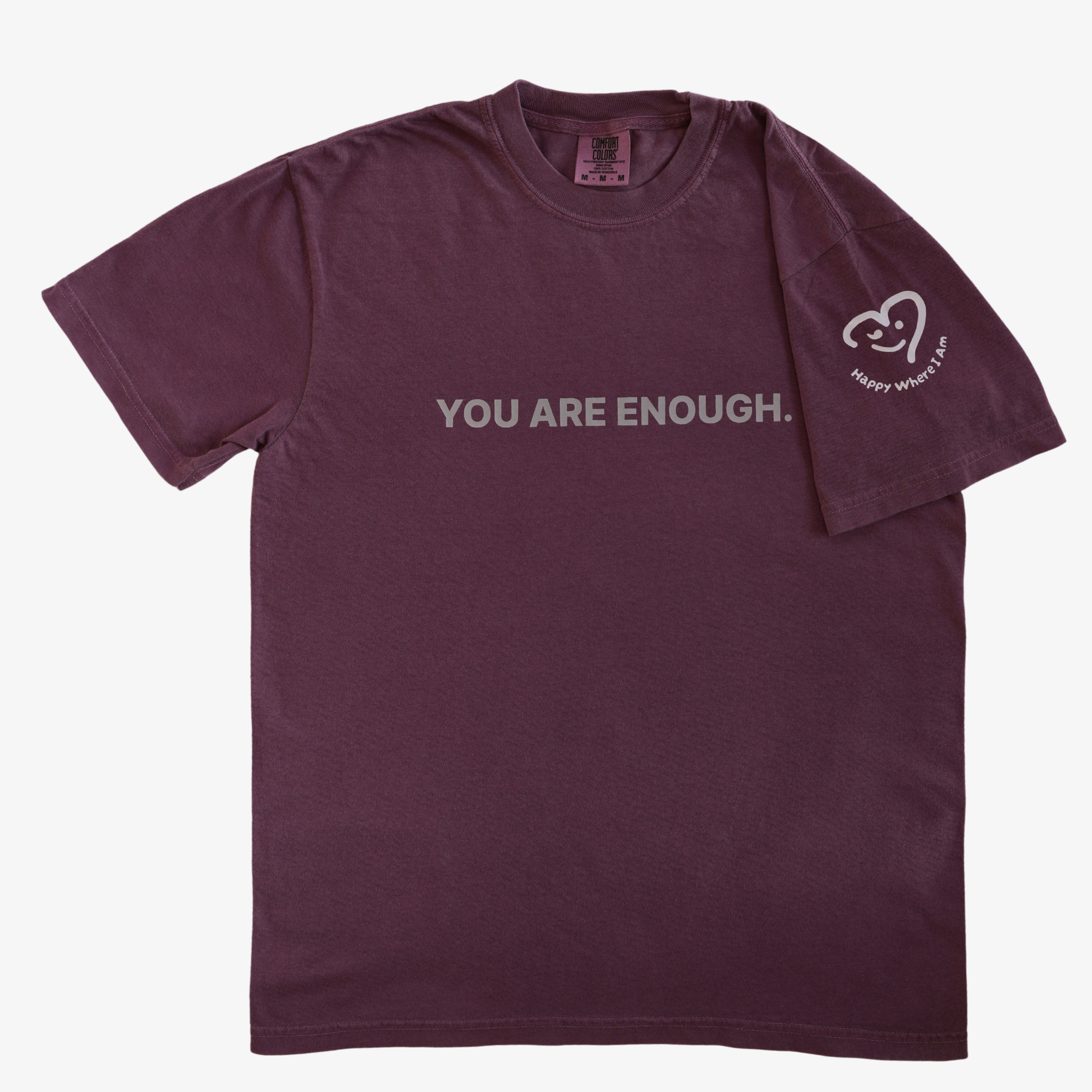 Enough T-shirt - Berry