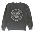 Your Scars Crewneck - Pepper